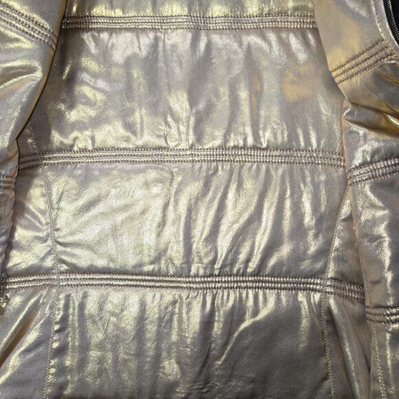 St.John Soca Short Vest Black/Gold Women Medium - Picture 4 of 9